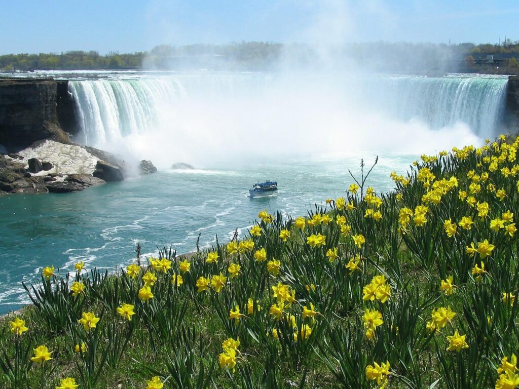 saison pour visiter les chutes du Niagara